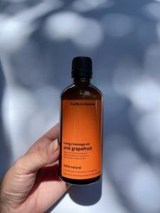 PINK GRAPEFRUIT MASSAGE BODY OIL | 100ML