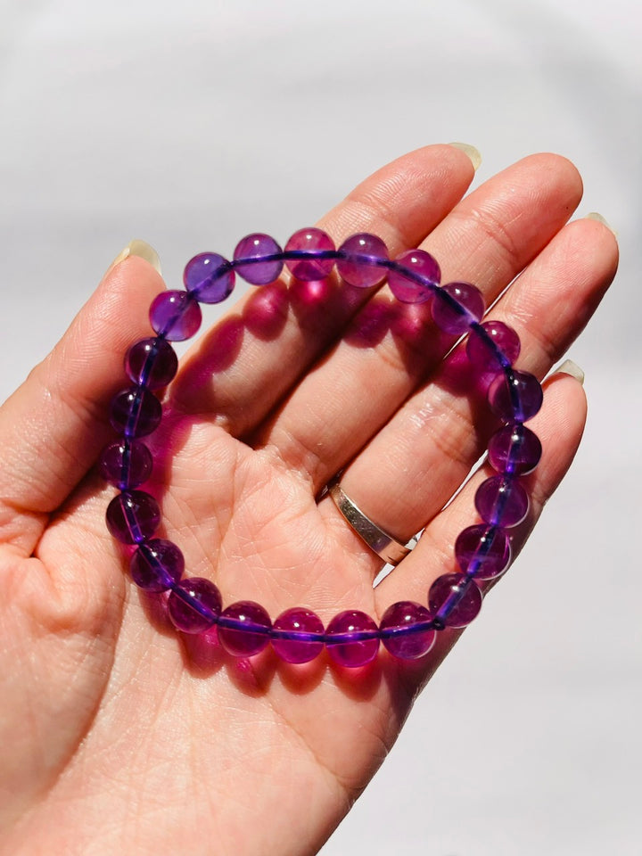 Amethyst Bracelet 8mm - chosen intuitively