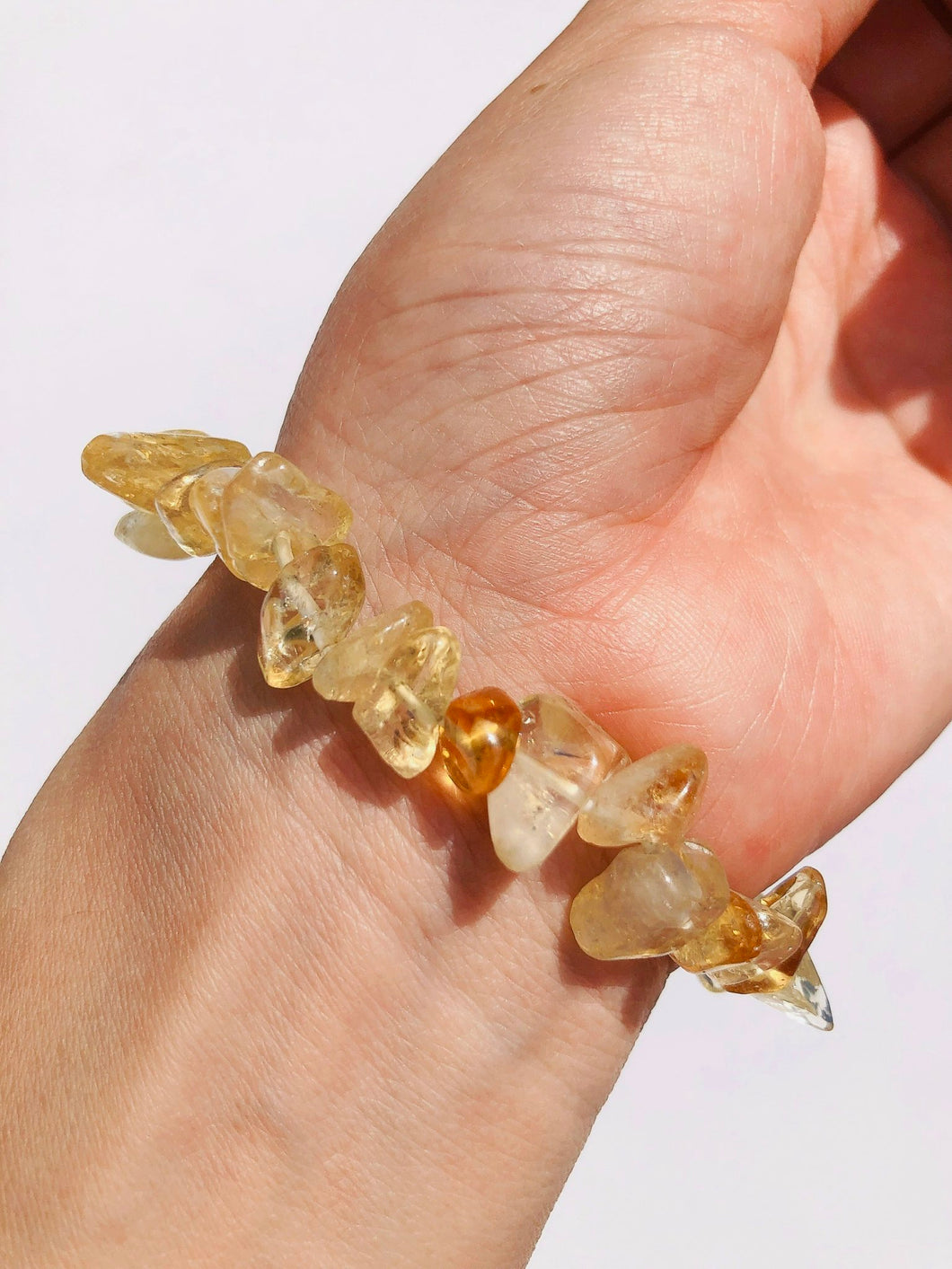 Citrine bracelet