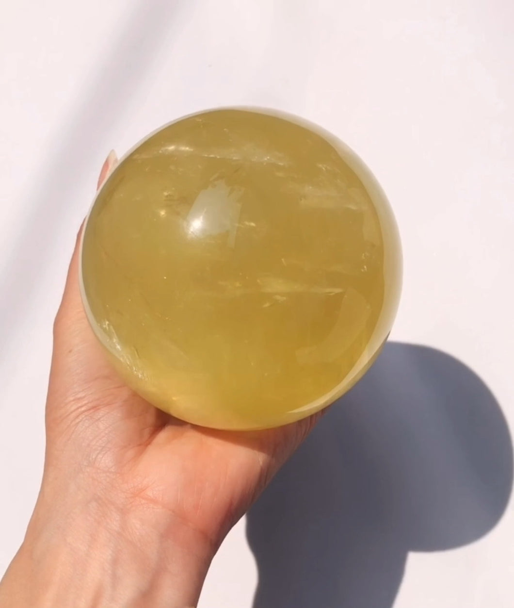 Citrine sphere