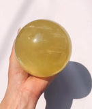 Citrine sphere