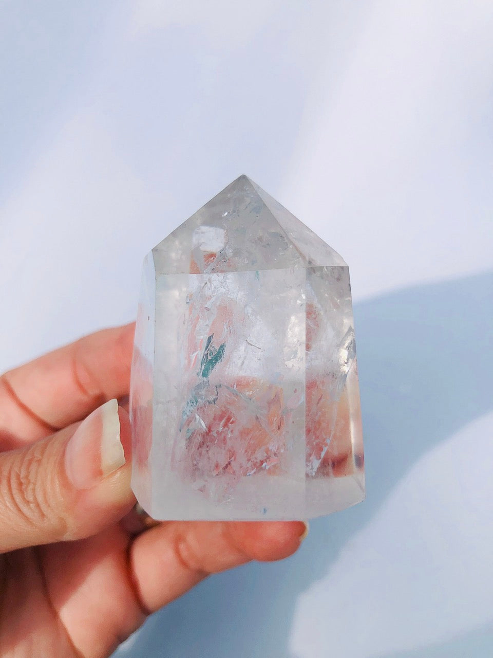 clear quartz tower 5cm