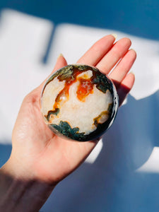 Moss Agate sphere