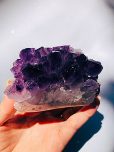 Amethyst cluster sphere - 003