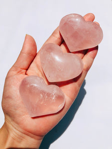 Rose Quartz Heart 5cm