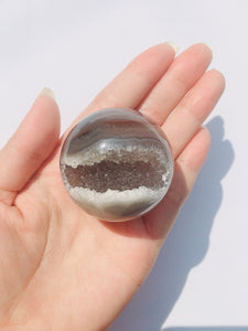 Druze Agate sphere - 038