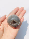 Druze agate sphere-115