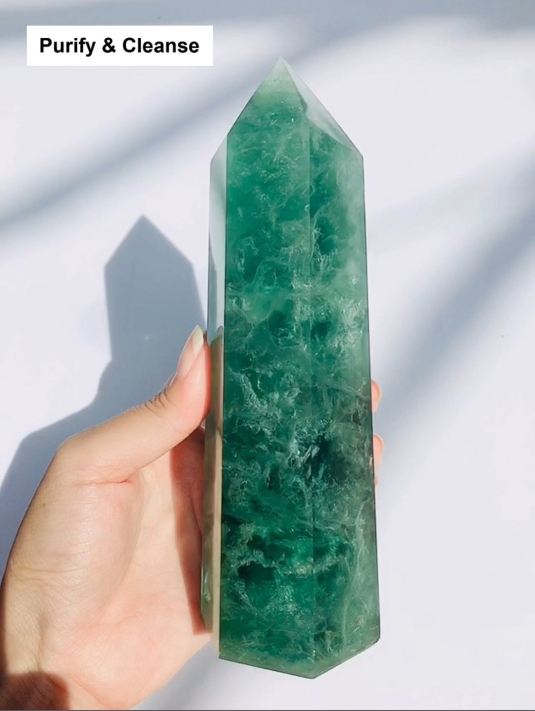 Green Fluorite Tower - 153