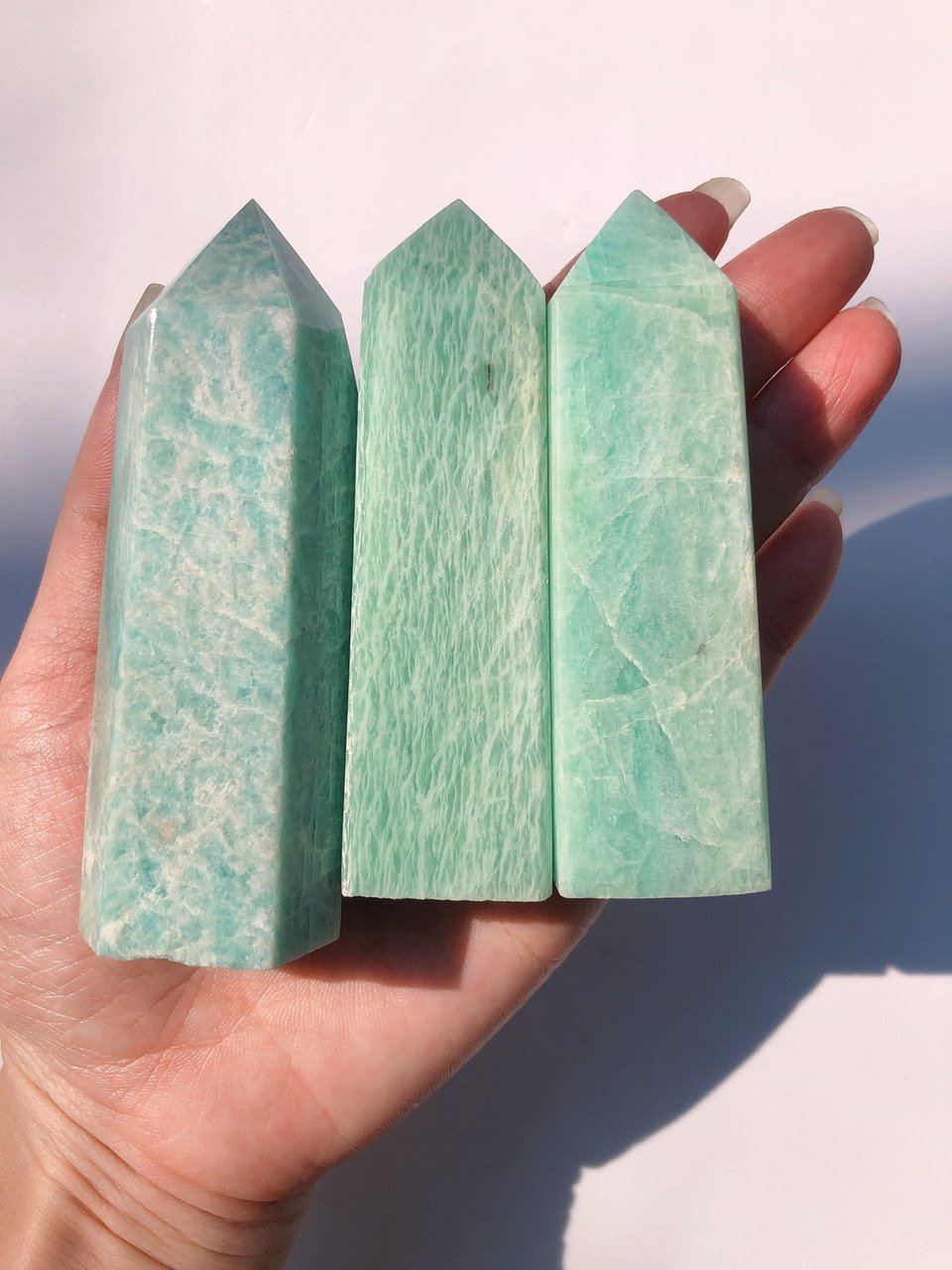 Amazonite tower- chosen intuitively