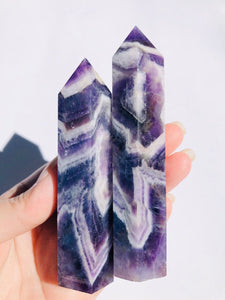 Chevron Amethyst Tower