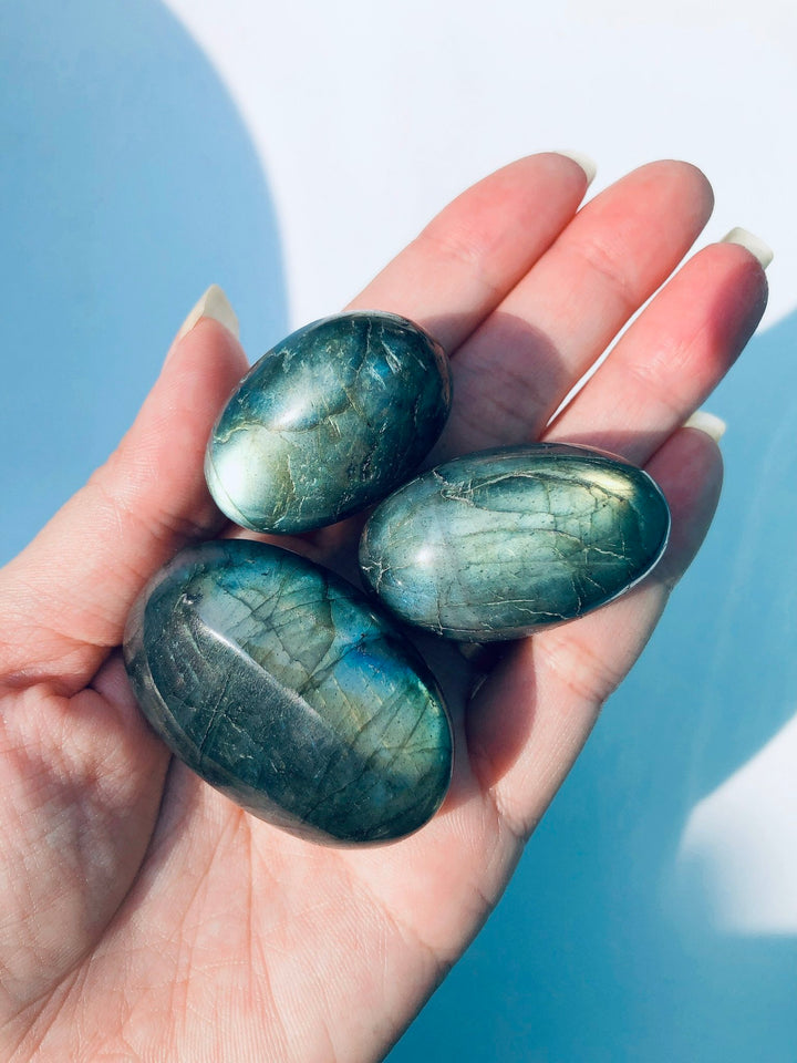 labradorite tumble-được chọn một cách trực quan 