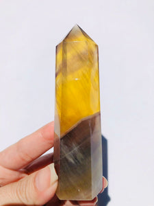 Yellow Fluorite Tower - 005