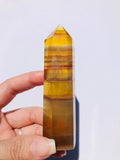 Yellow Fluorite Tower - 006